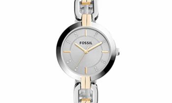 Read more about the article Fossil Women’s Kerrigan Quartz Two-Tone Stainless Steel Dress Watch, Color: Silver, Gold (Model: BQ3207)