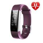 LETSCOM Fitness Tracker HR, Activity Tracker Watch with Heart Rate Monitor, Waterproof Smart Fitness Band with Step Counter, Calorie Counter, Pedometer Watch for Kids Women and Men